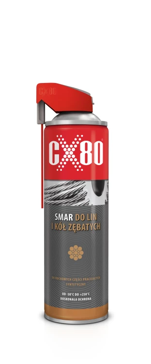 SMAR DO LIN I KÓŁ ZĘBATYCH 500ML DUO SPRAY Smar do ruchomych części pracujących