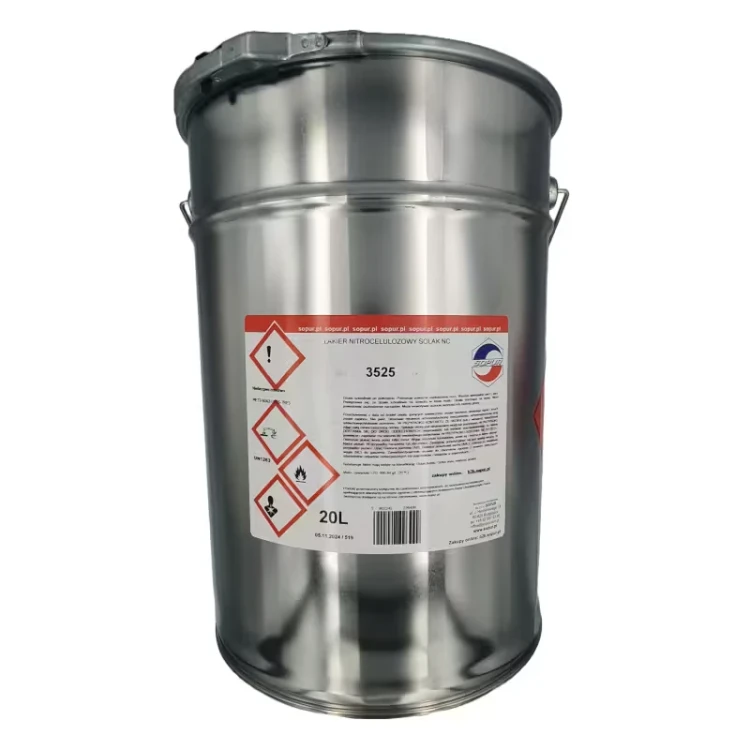 Solak NC 3525 Sopur lakier do drewna 20L | 352520 | 352530 | mat | półmat | połysk | solak lakier | sopur lakier