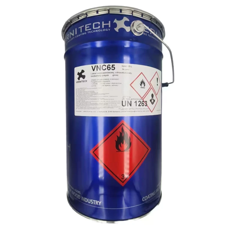 Vernitech VNC lakier nitrocelulozowy | 653 | 655 | 658 | półmat | półpołysk | wysoki połysk | teichman | rzeszów
