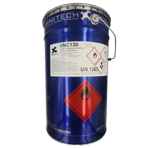 Vernitech VNC130 lakier podkładowy nitrocelulozowy 25L | lakier nitro | do drewna | rzeszów