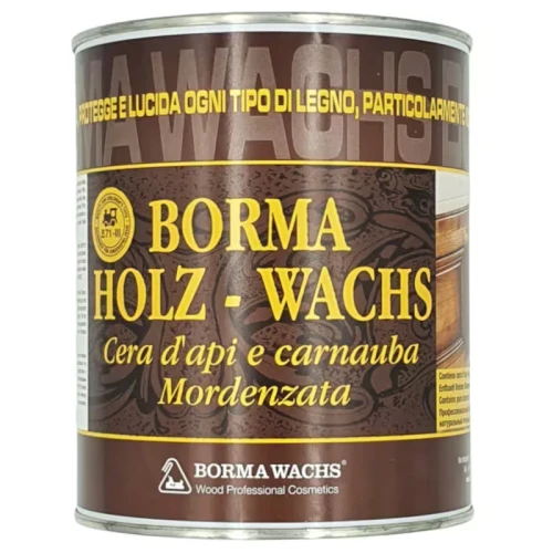 Borma Wachs wosk pszczeli w paście bezbarwny Holzwachs naturalny