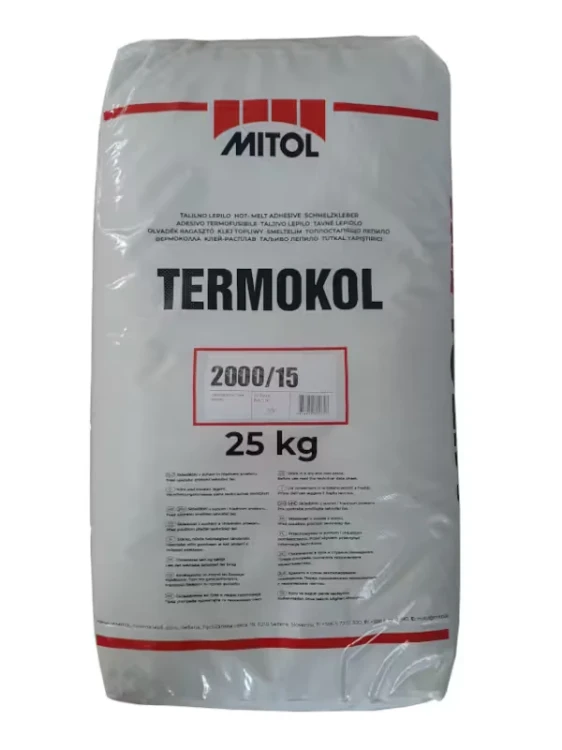Klej termotopliwy Termokol 2000 15 Mitol 25kg | dystrybutor | soudal | rzeszów | do okleiniarek | do okleiniarki liniowej