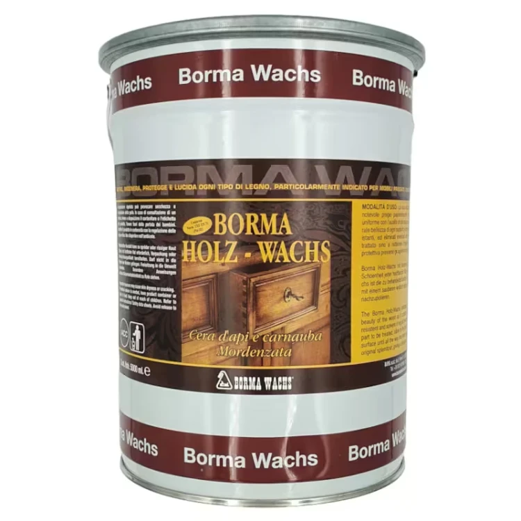 Borma Wachs Holzwachs wosk pszczeli w paście bezbarwny 5L | rzeszów | naturalny | do mebli | do drewna
