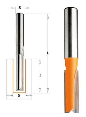 Frez prosty CMT 912.160.11 HM D16 S8 - seria długa