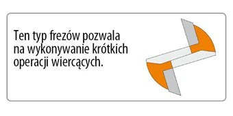 Frez prosty CMT seria długa