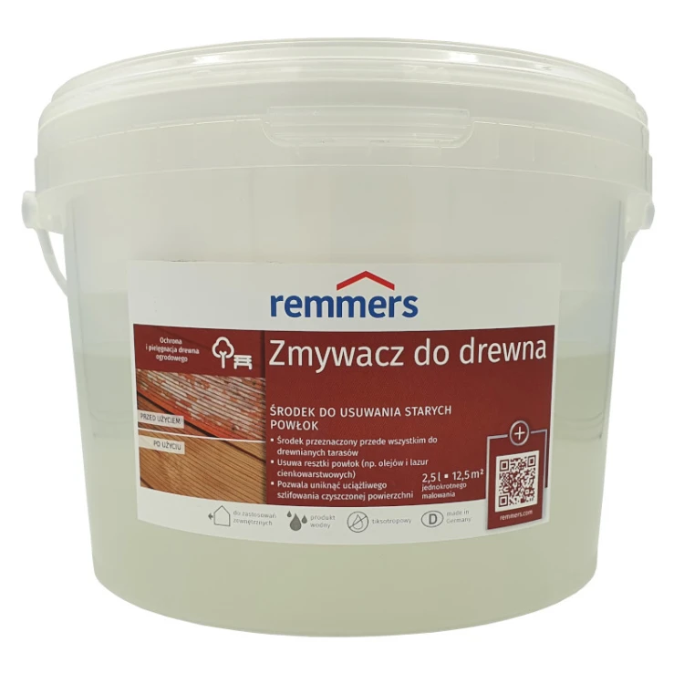 Remmers zmywacz do drewna 2,5l | remmers hk lasur | hk lazura | teichman