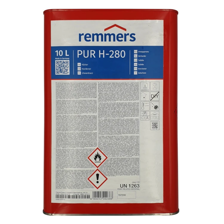 Utwardzacz PUR-H280 Remmers 10 litrów | katalizator | katalizator do lakieru | lakier dwukomponentowy | teichman