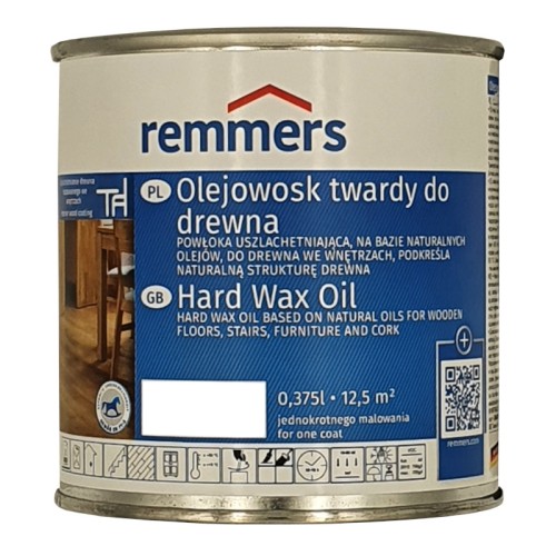 remmers olejowosk twardy do drewna 0,375 litra | kolory | remmers | do wewnątrz | teichman
