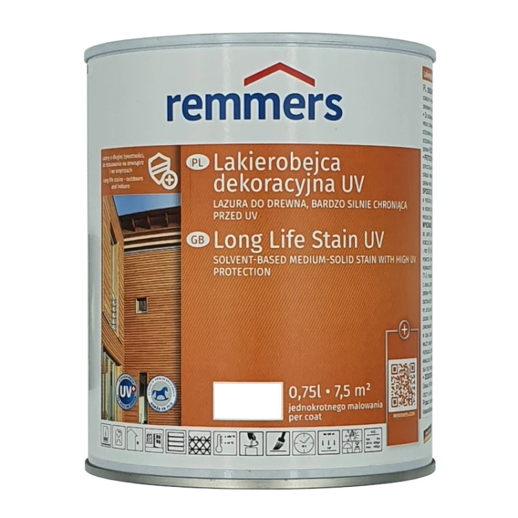 Remmers lakierobejca dekoracyjna UV 0,75L | kolory | teichman | dąb jasny | biała | próbka