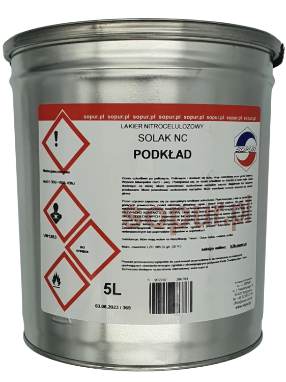 Sopur podkład do drewna Solak NC 5L