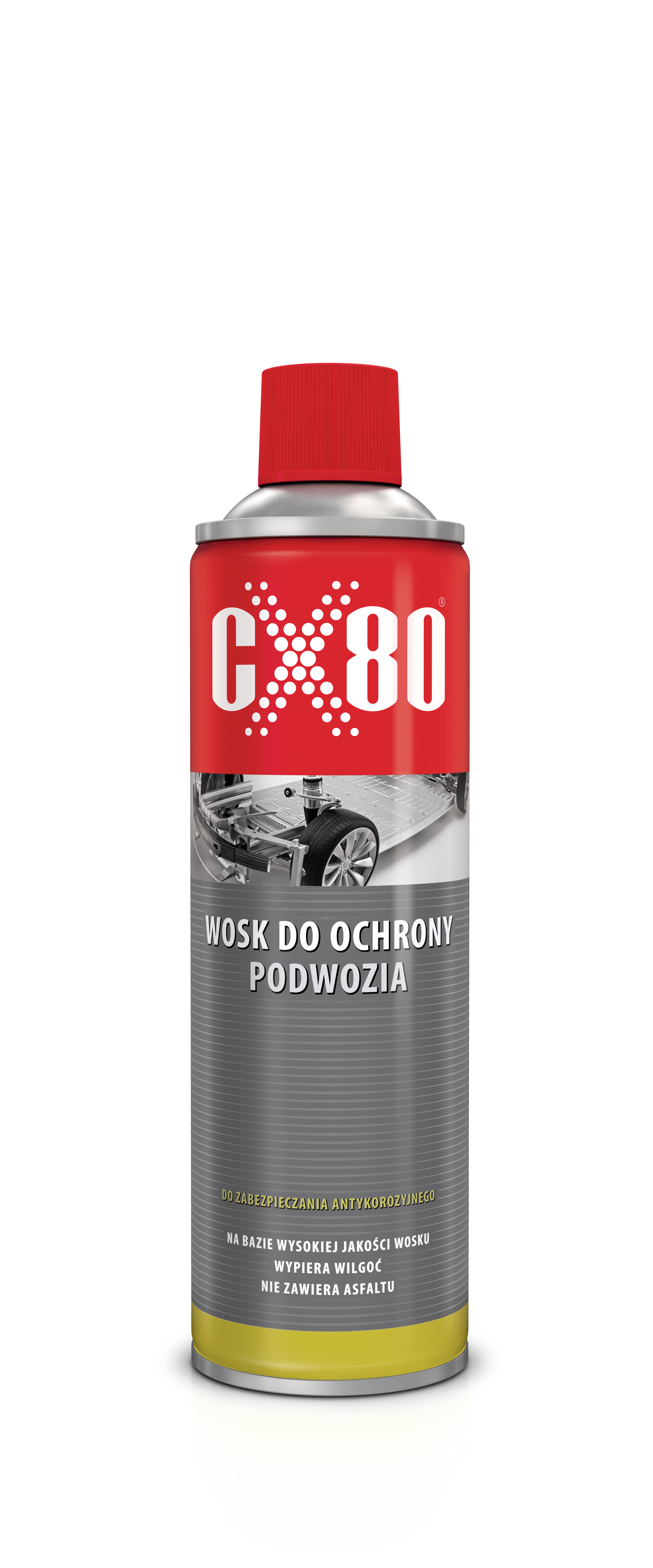 WOSK DO PODWOZIA 500ML- Preparat do długotrwałego zabezpieczania podwozia  przed rdzą