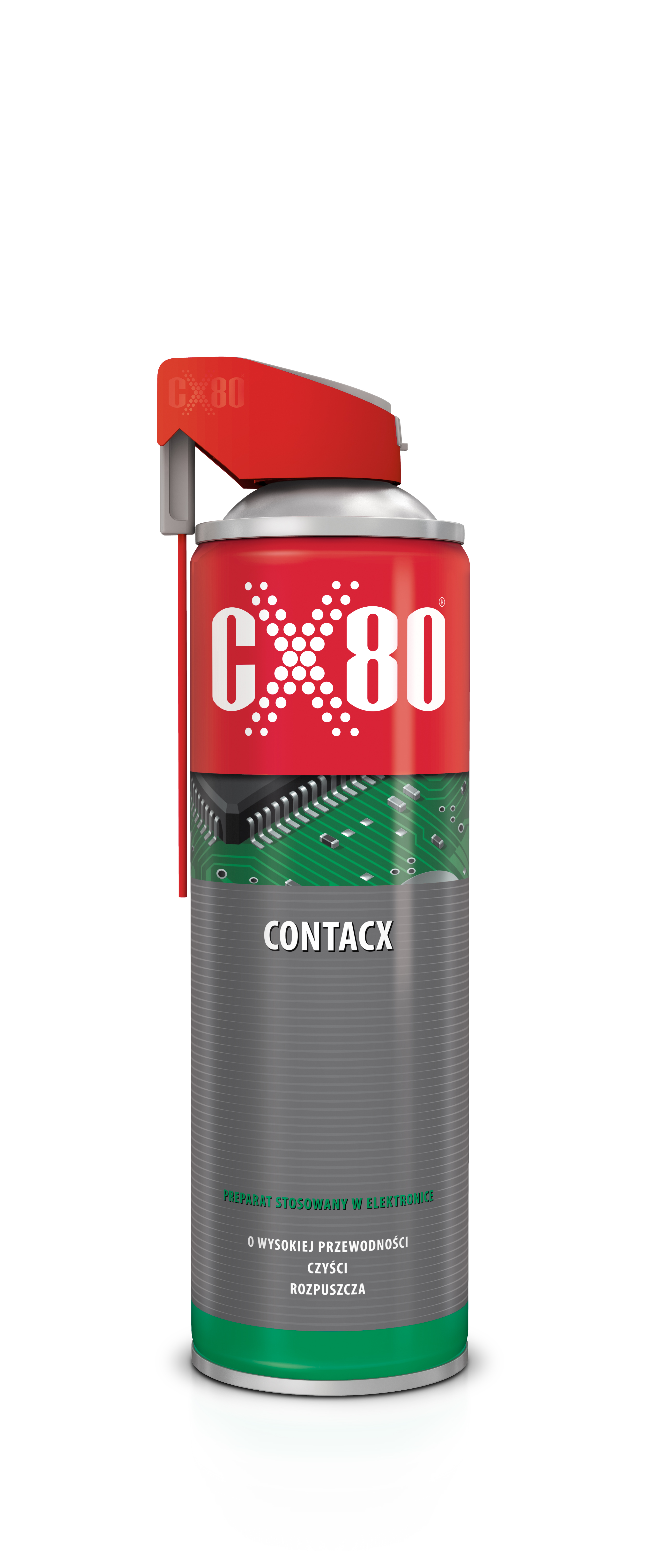 CONTACX 500ML DUO SPRAY Czyszczenie elementów elektroniki