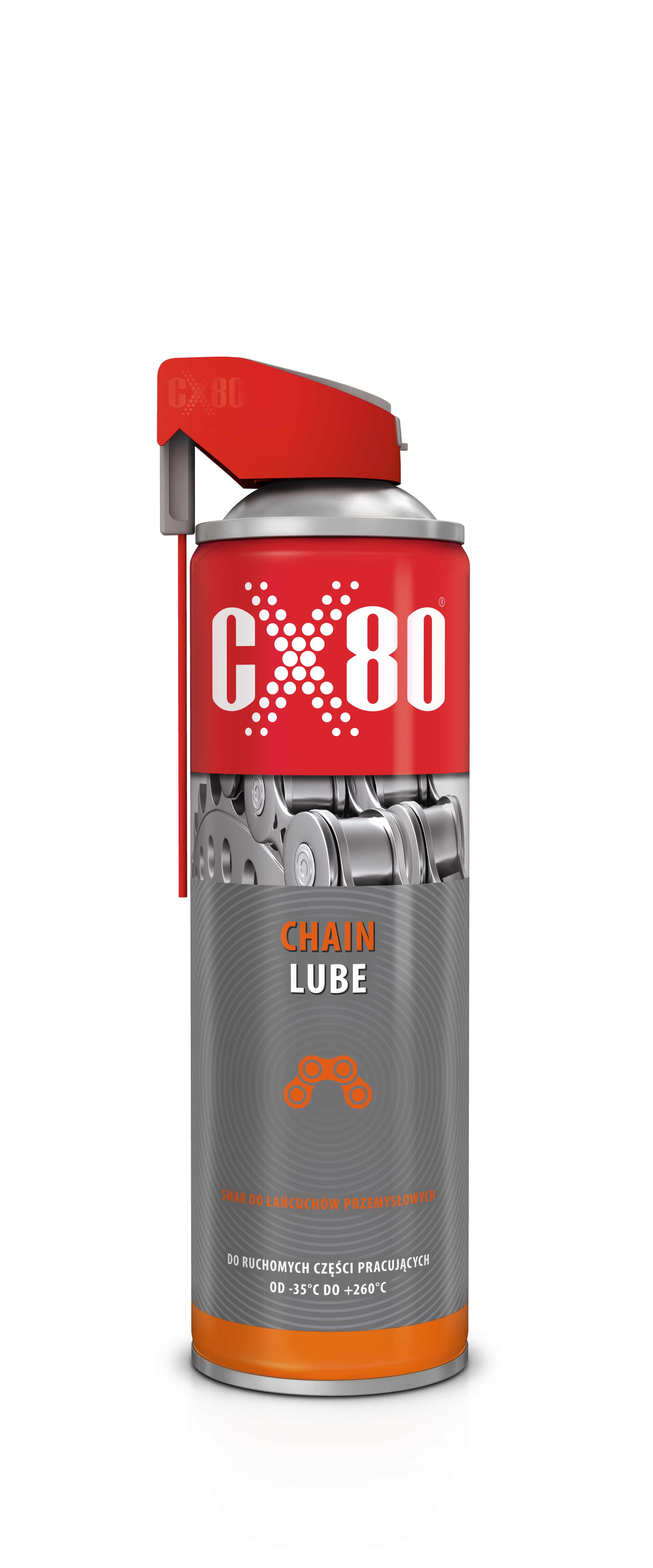 CHAIN LUBE 500ML DUO SPRAY Smar do łańcuchów przemysłowych