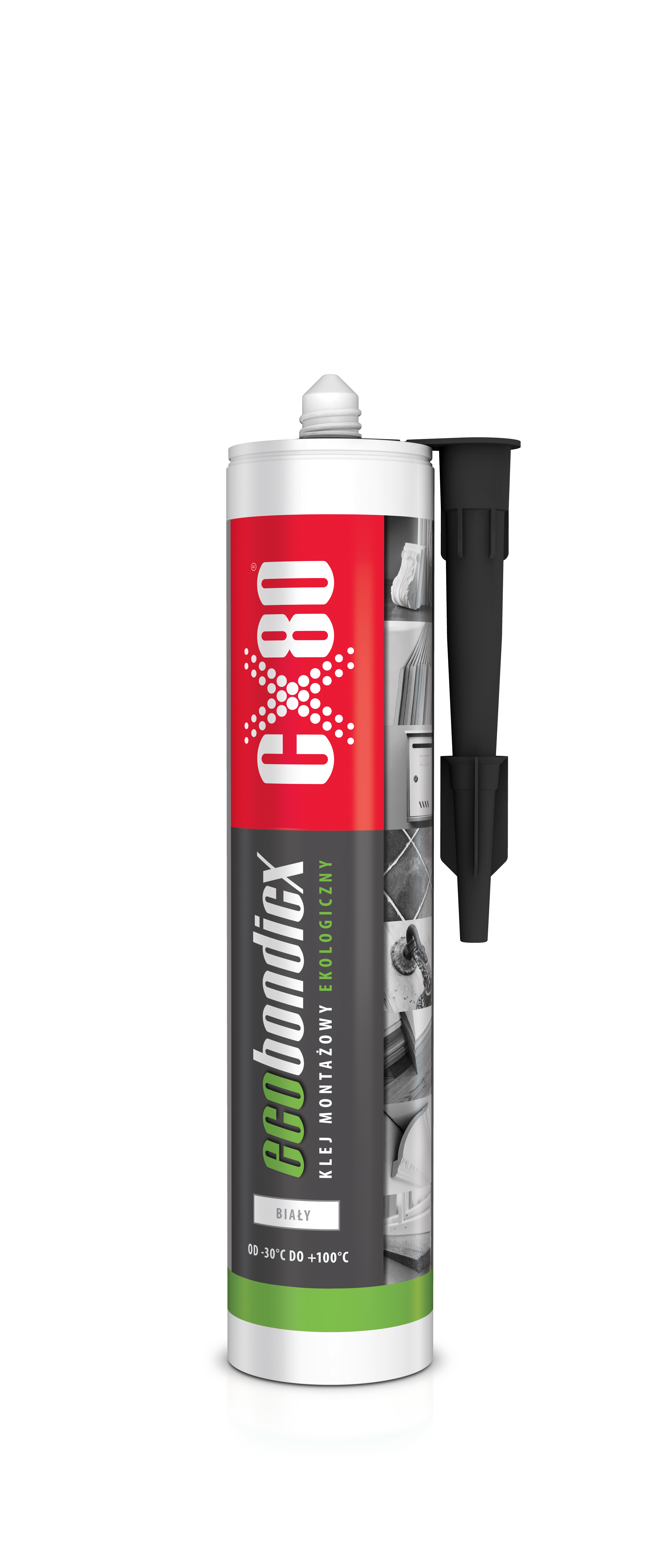 ECOBONDICX 300ML KLEJ MONTAŻOWY EKOLOGICZNY BIAŁY