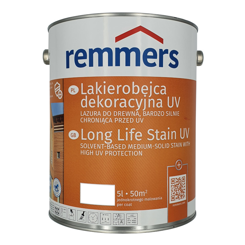 Remmers Lakierobejca dekoracyjna UV 5l | Teichman | Czarna